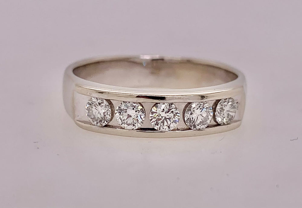 14K Gent's Diamond Band