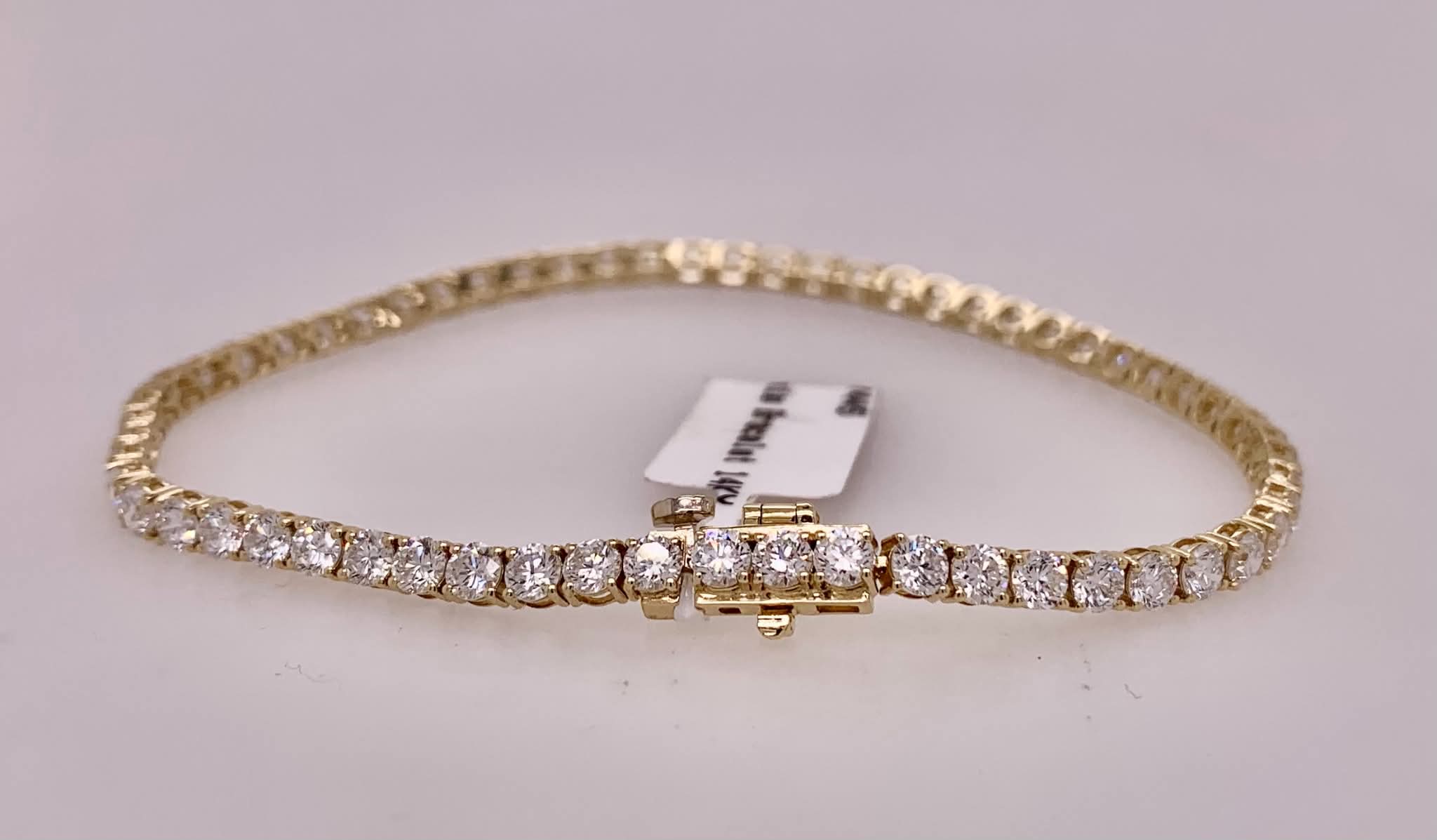 14K LAB Tennis Bracelet