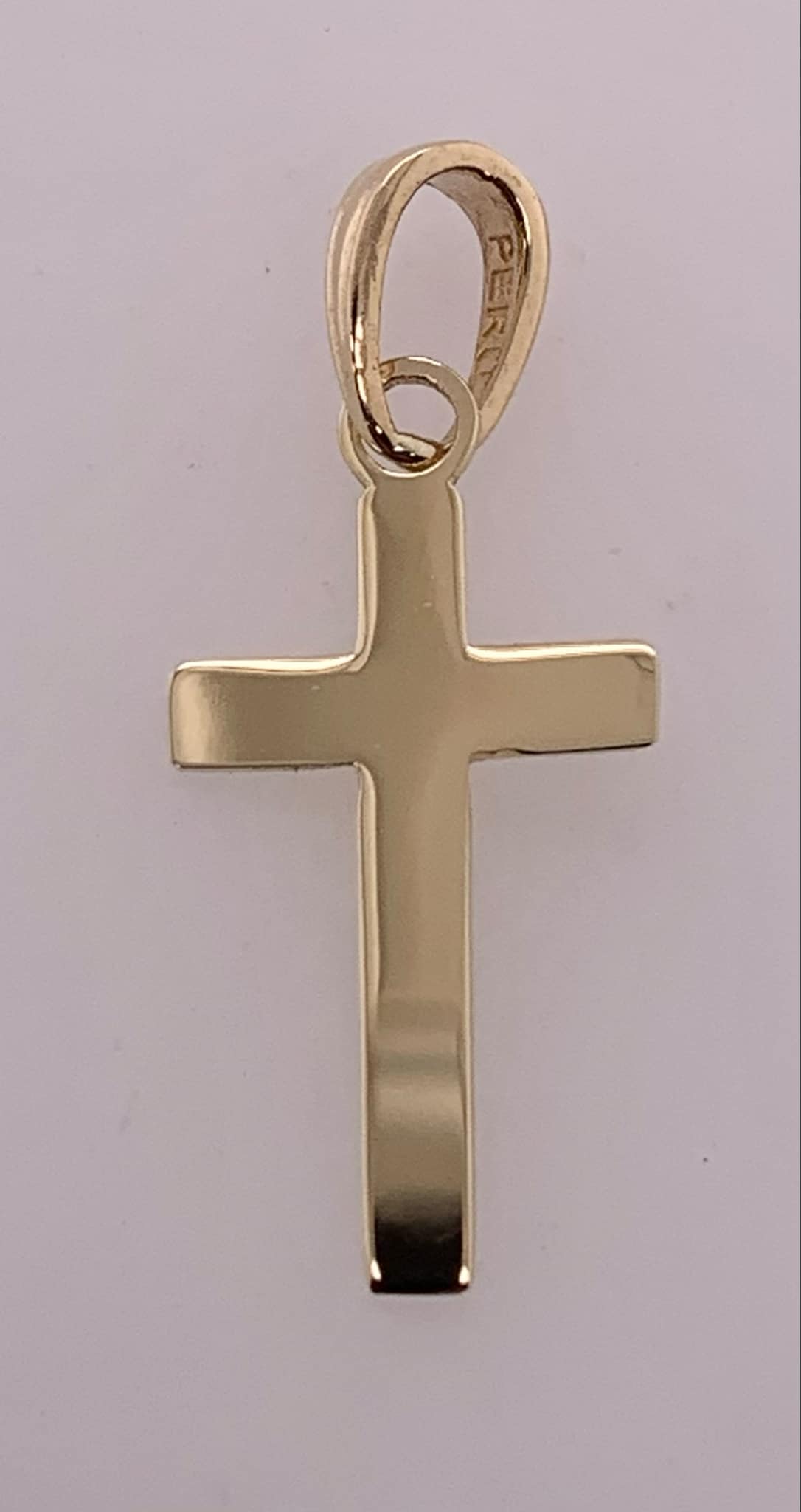 14K Cross Pendant