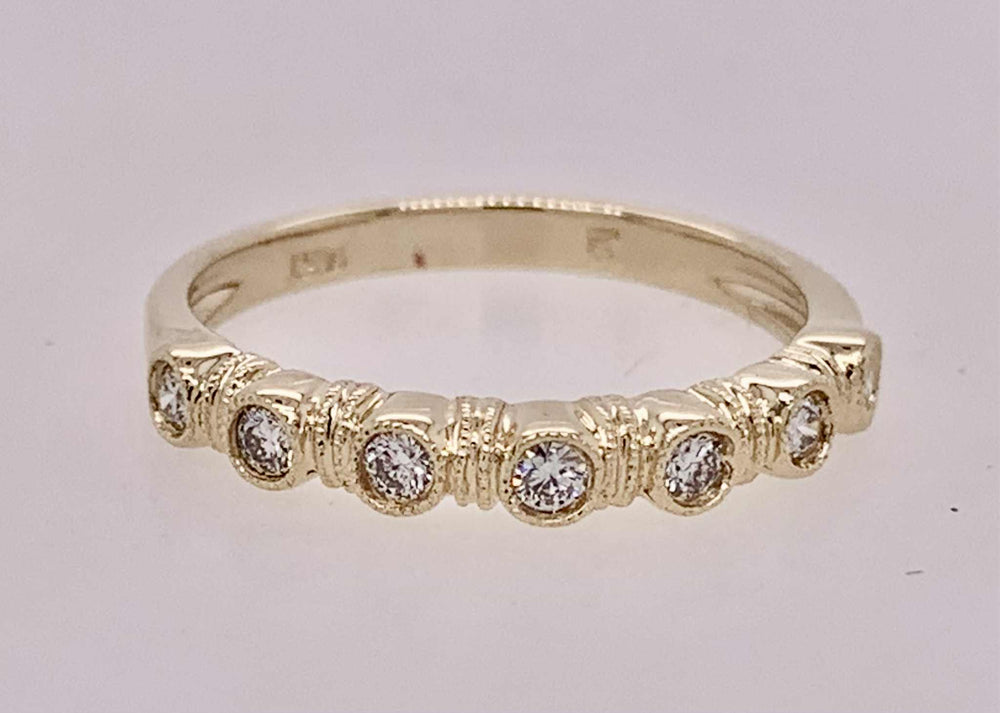 14K Diamond Band Ring