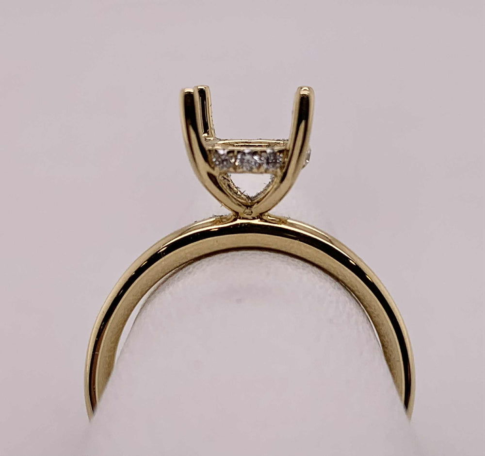 18K Diamond Semi Mount