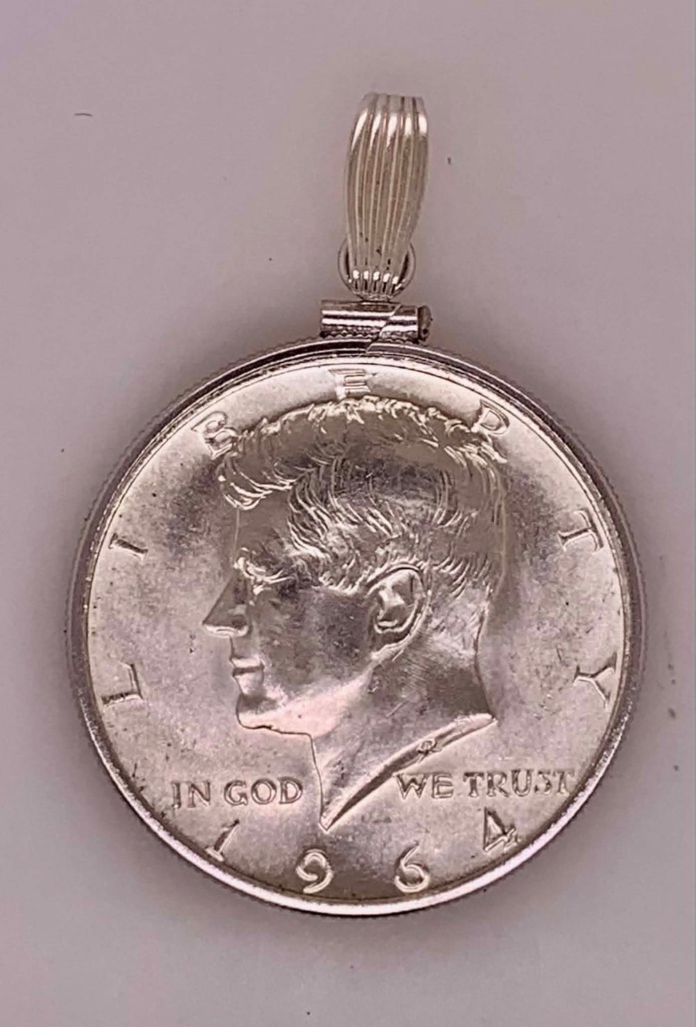 Sterling Silver Liberty Coin Pendant