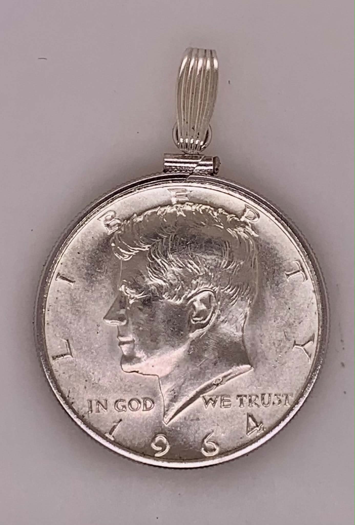 Sterling Silver Liberty Coin Pendant