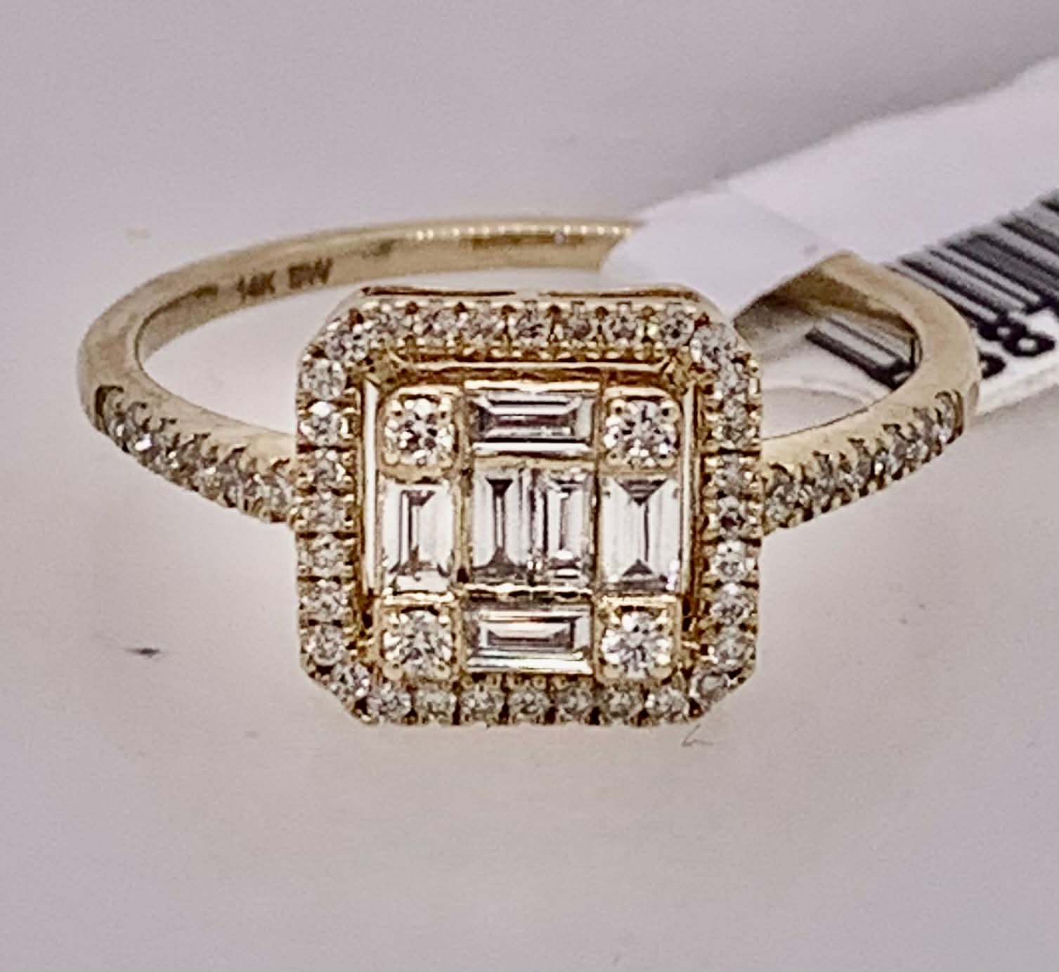14K Diamond Ring