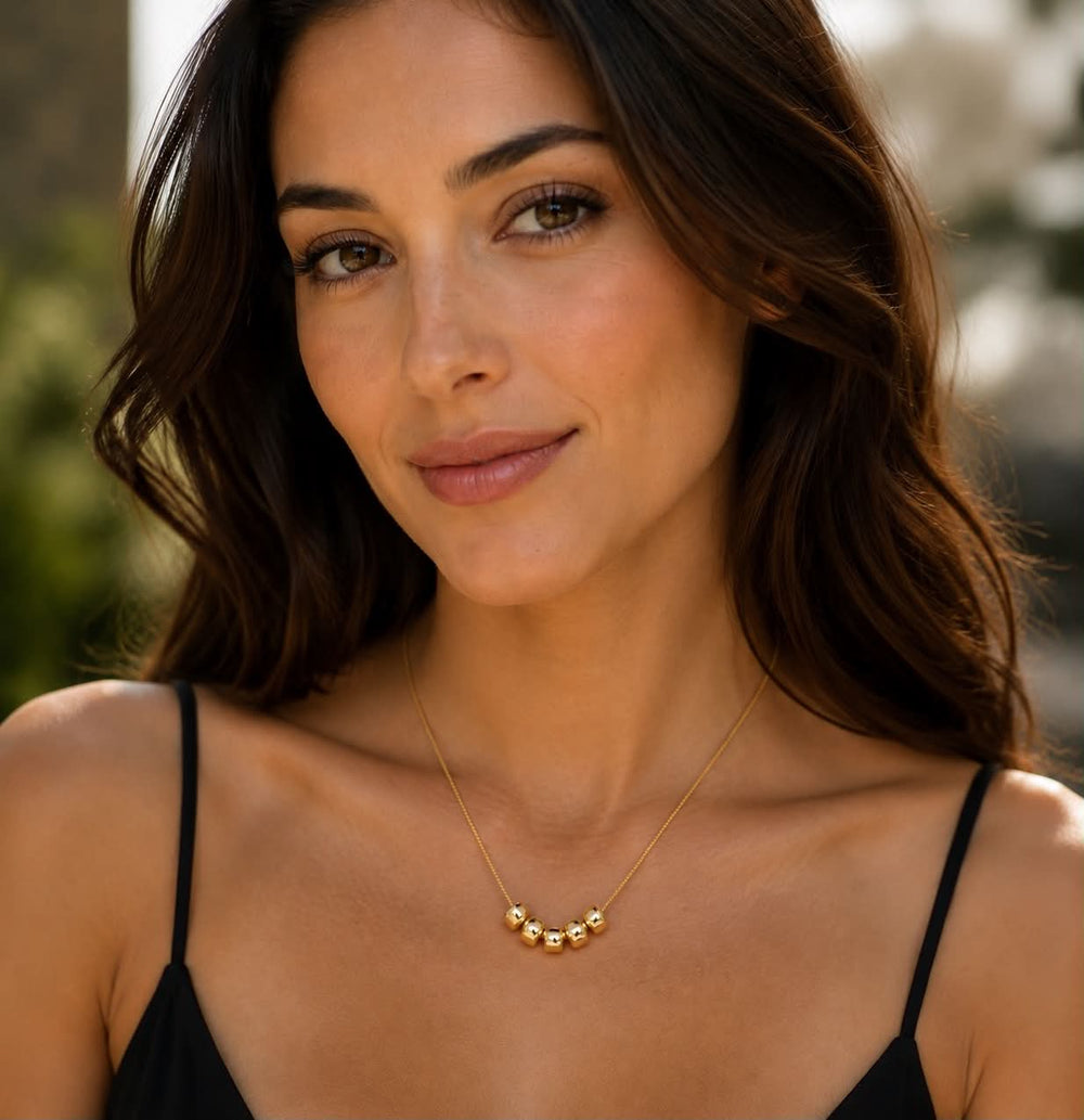 14K Roundel Necklace