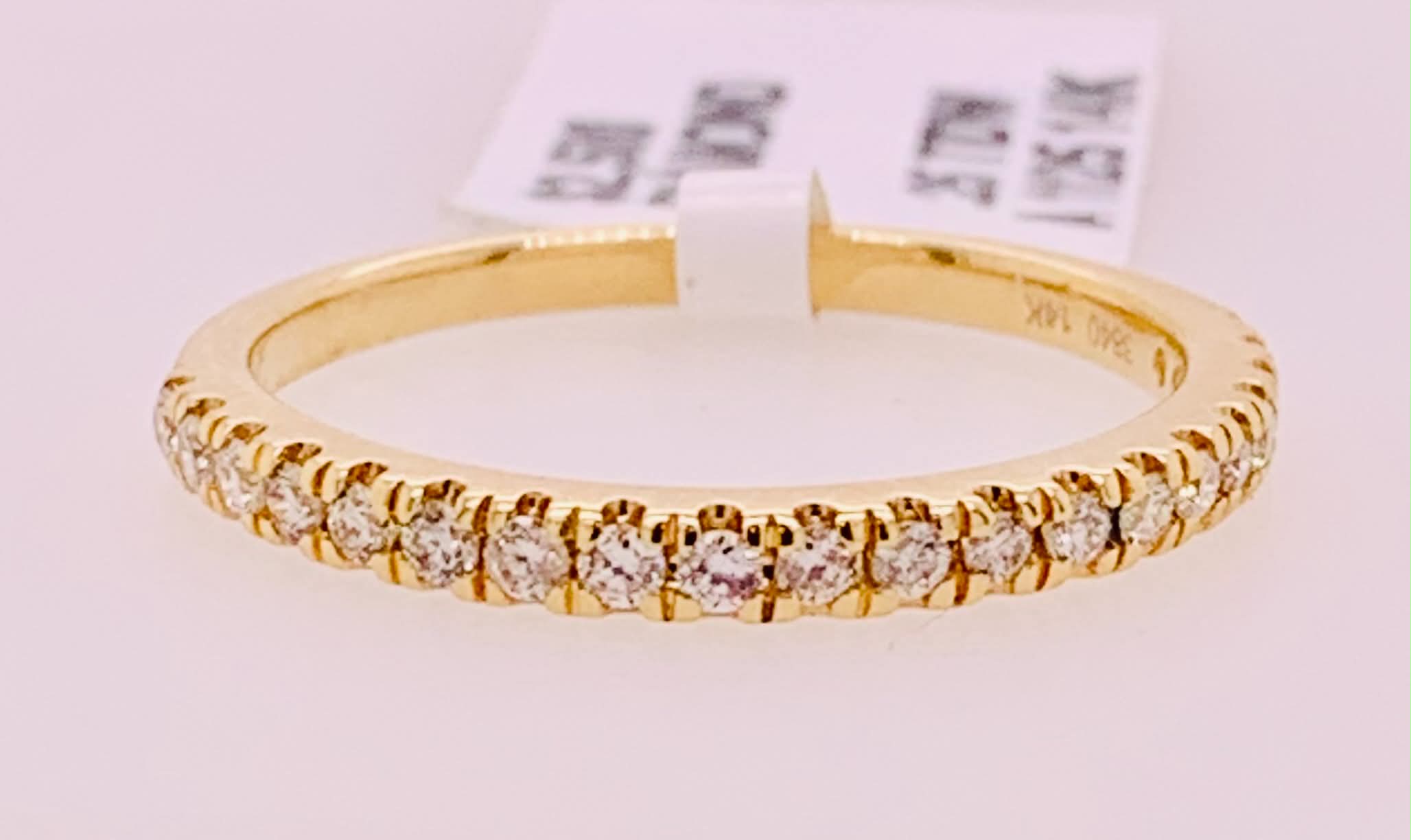 14K Diamond Anniversary Band