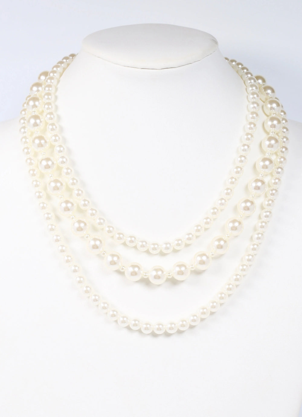 DeGeneres Layered Pearl Necklace PEARL