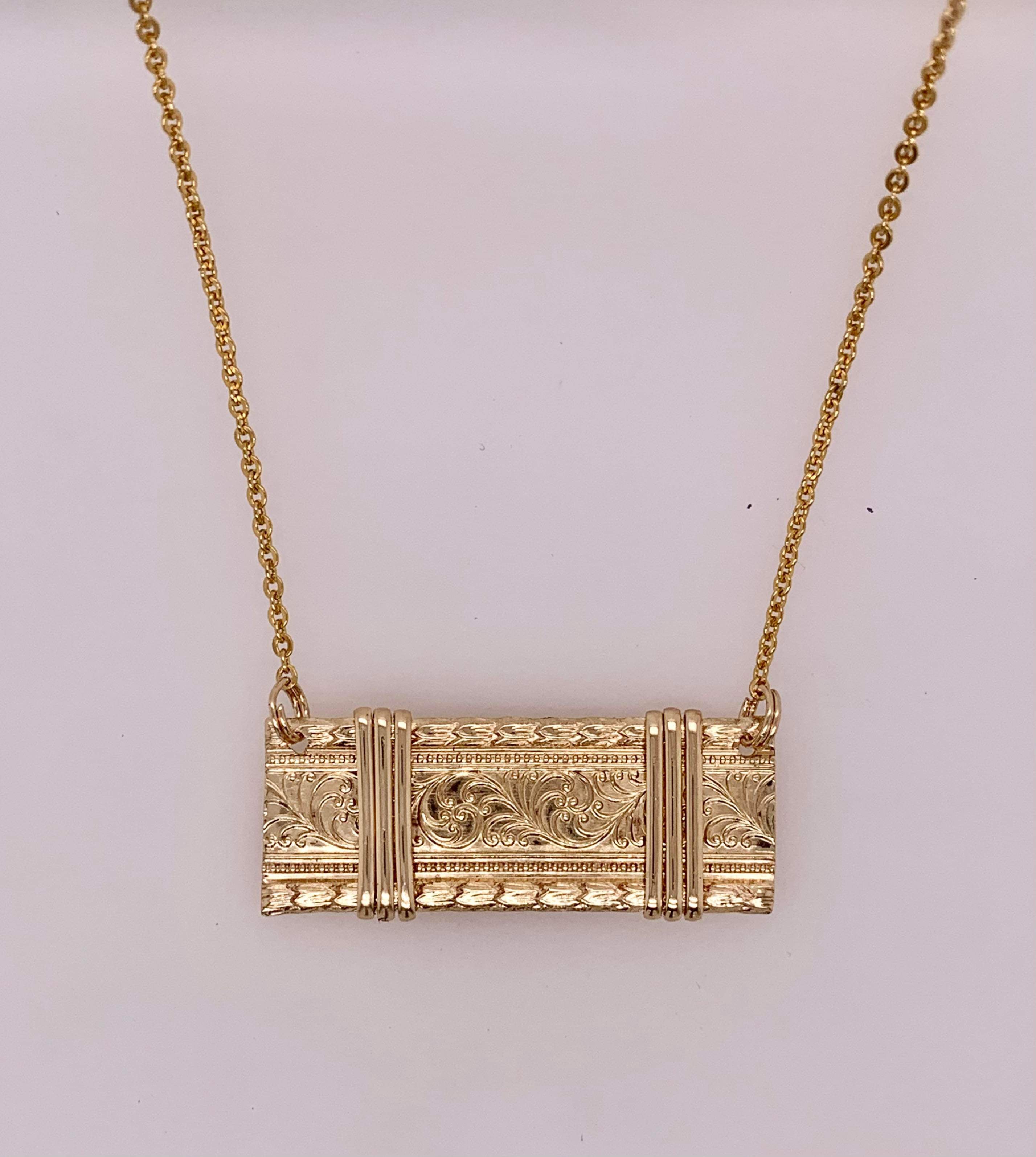 John Cauley Original Bar Necklace