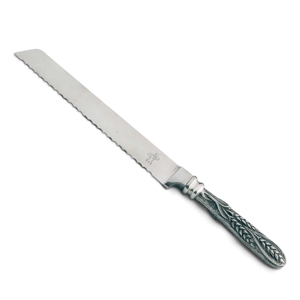 Pewter Wheat Harvest Bread/Cake Knife