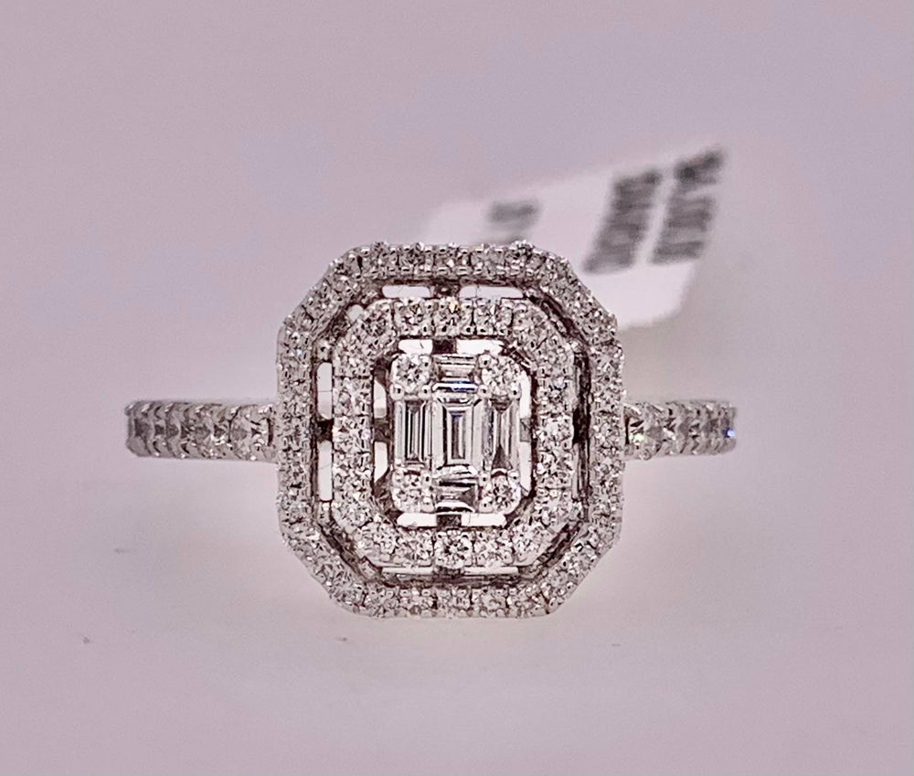 18K Diamond Ring