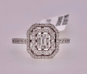18K Diamond Ring