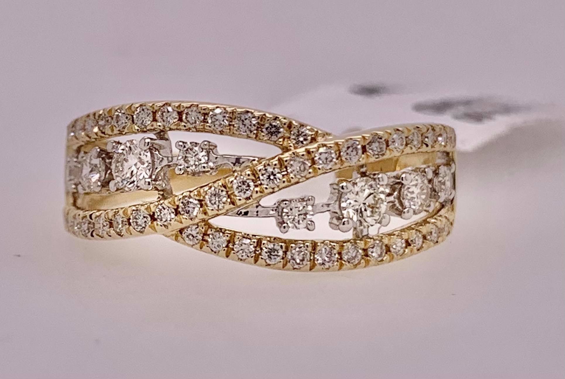 14K Diamond Ring