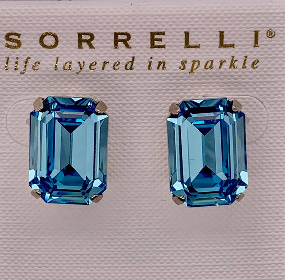 Everyday Emerald-Cut Stud Earrings