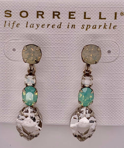 Fancy Crystal Drop Earring