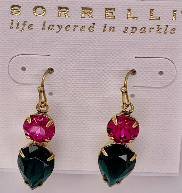 Brilliant Teardrop Dangle Earrings