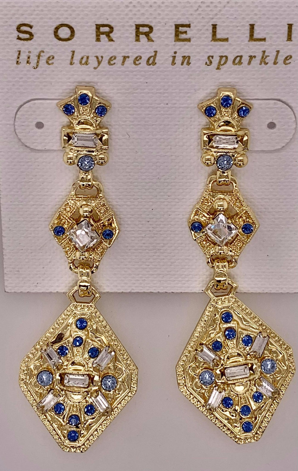 Sorrelli Diamond Drop Post Earring