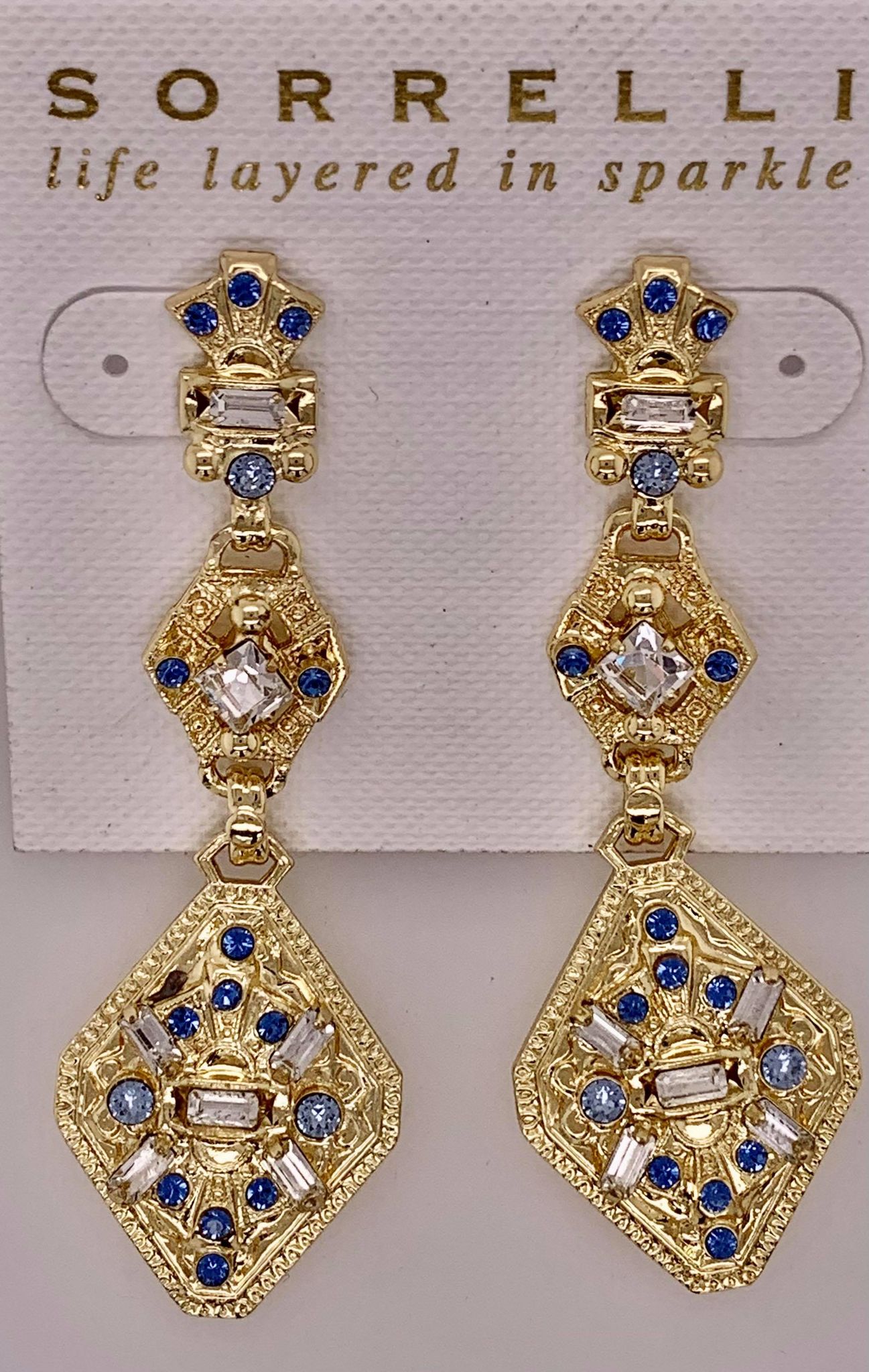 Sorrelli Diamond Drop Post Earring
