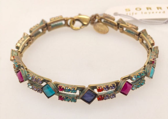 Sorrelli Double Row Line Bracelet