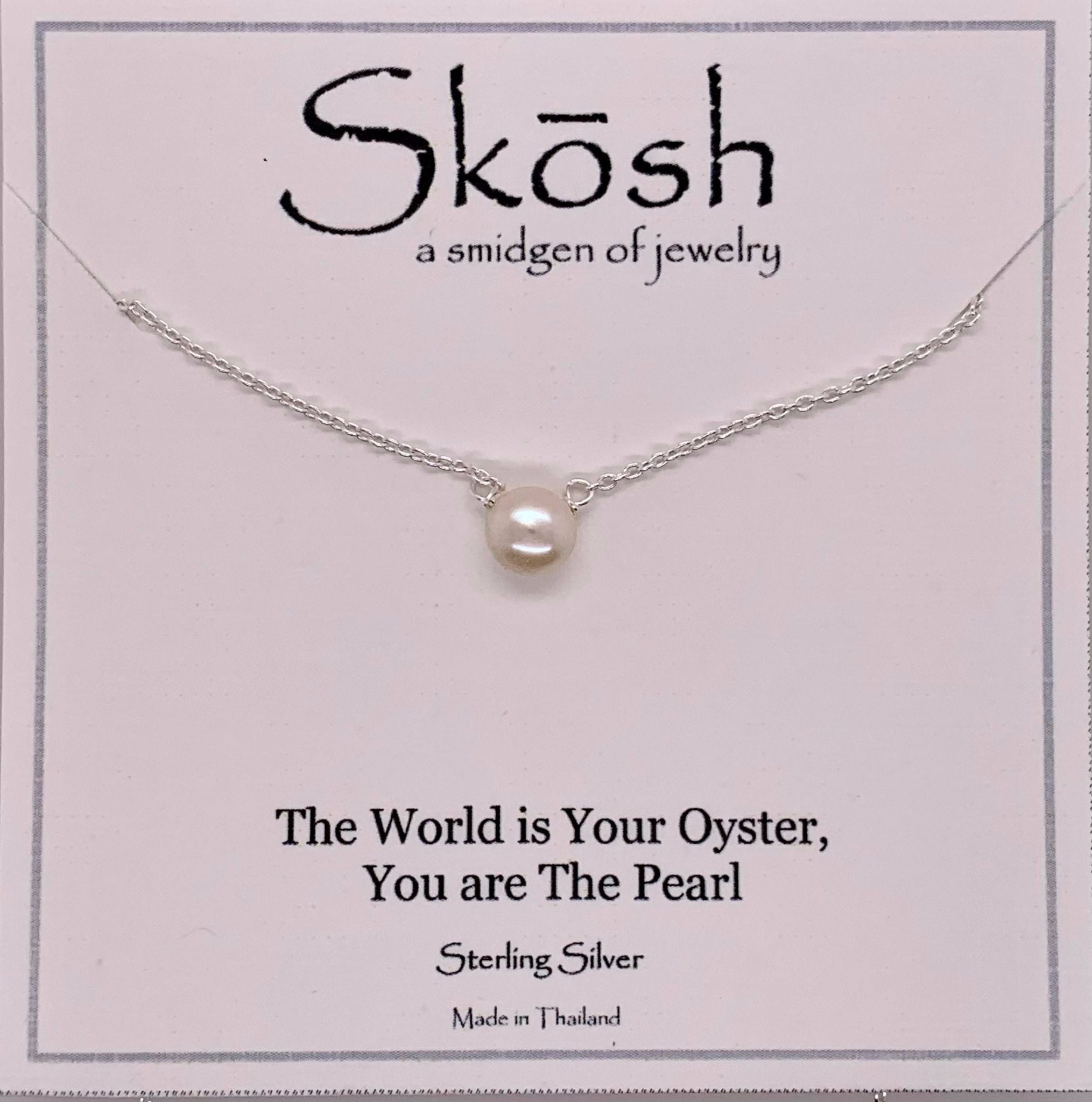 Skosh Pendant Pearl Pendant
