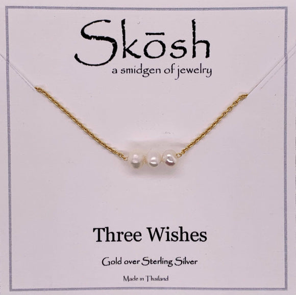 Skosh Pendant Three Wishes