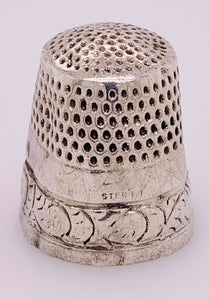 Estate Sterling Thimble