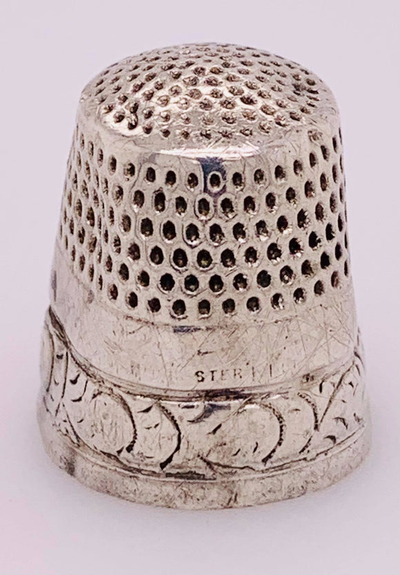 Estate Sterling Thimble