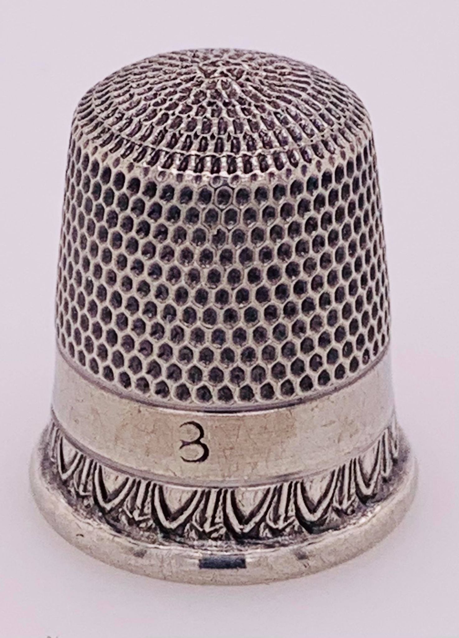 Estate Sterling Thimble