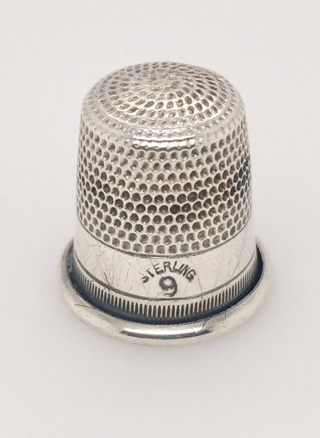 Estate Sterling Thimble