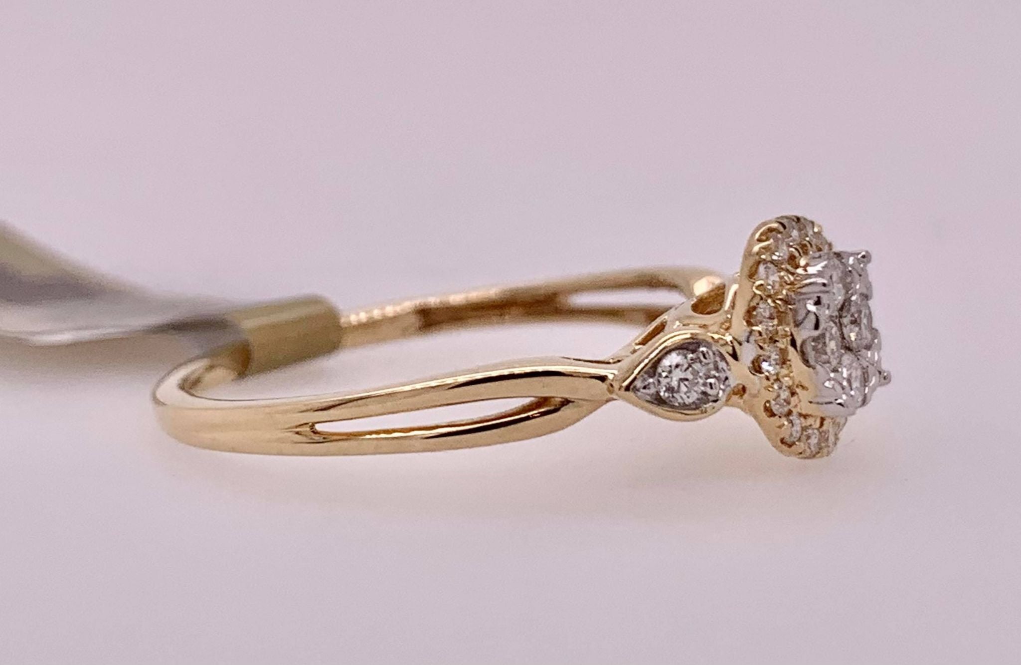 14K Diamond Ring