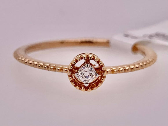 18K Diamond Stack Ring