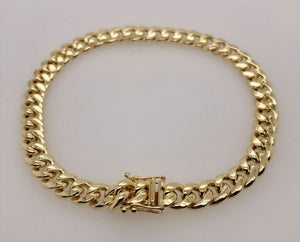 14K Miami Cuban Link Bracelet
