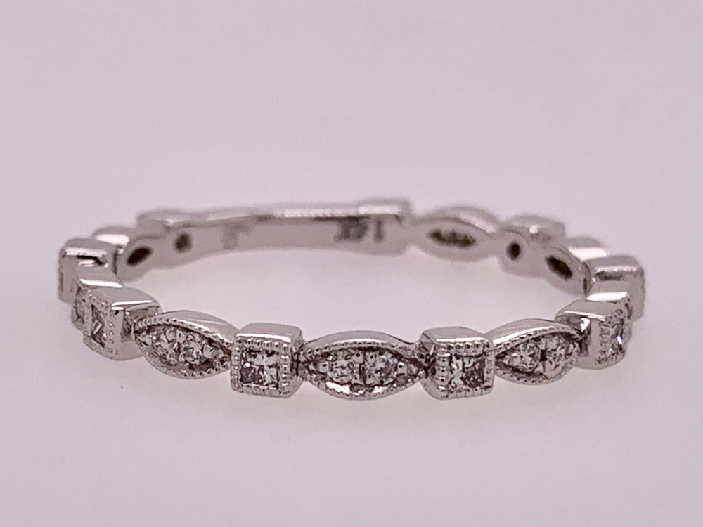 14K Diamond Band Ring