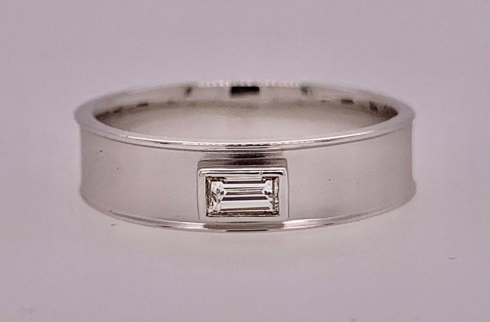 14K Diamond Band