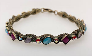 Multi-Stone Line Bracelet