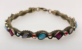 Multi-Stone Line Bracelet