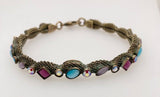 Multi-Stone Line Bracelet