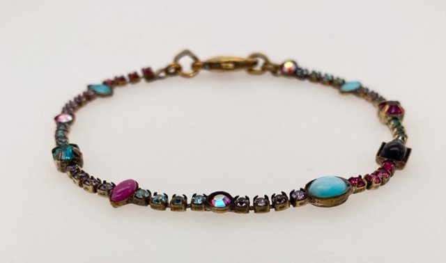 Delicate Multi-Cut Tennis Bracelet