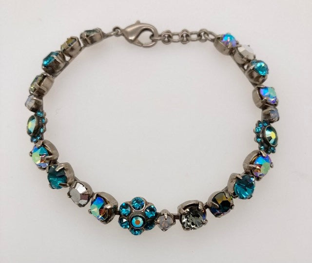 Sorrelli Classic Crystal Floral Bracelet