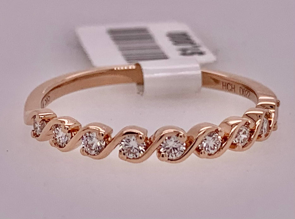 14K Diamond Band Ring