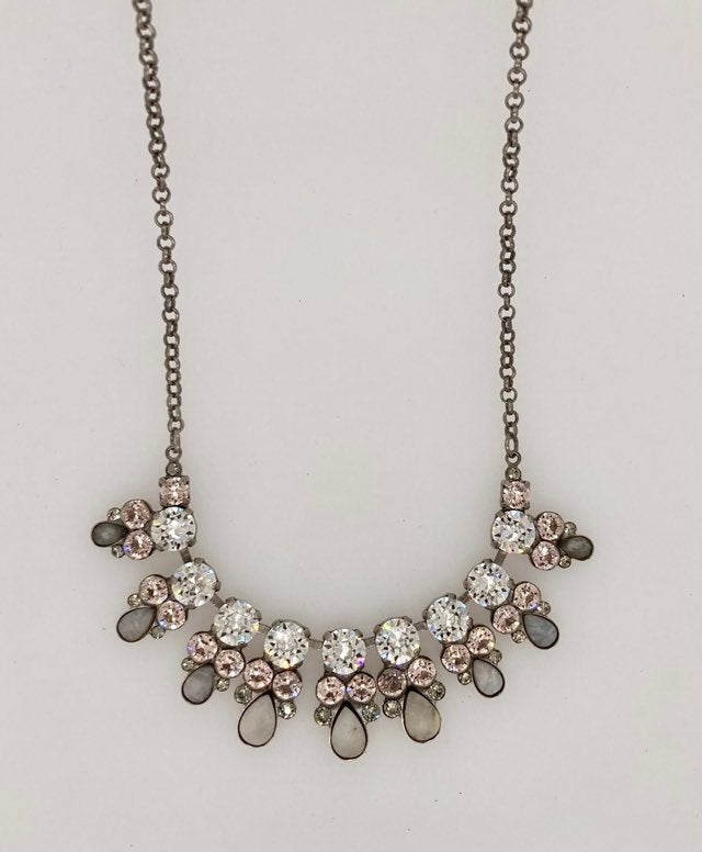 Semi-Precious Pear Drop Necklace