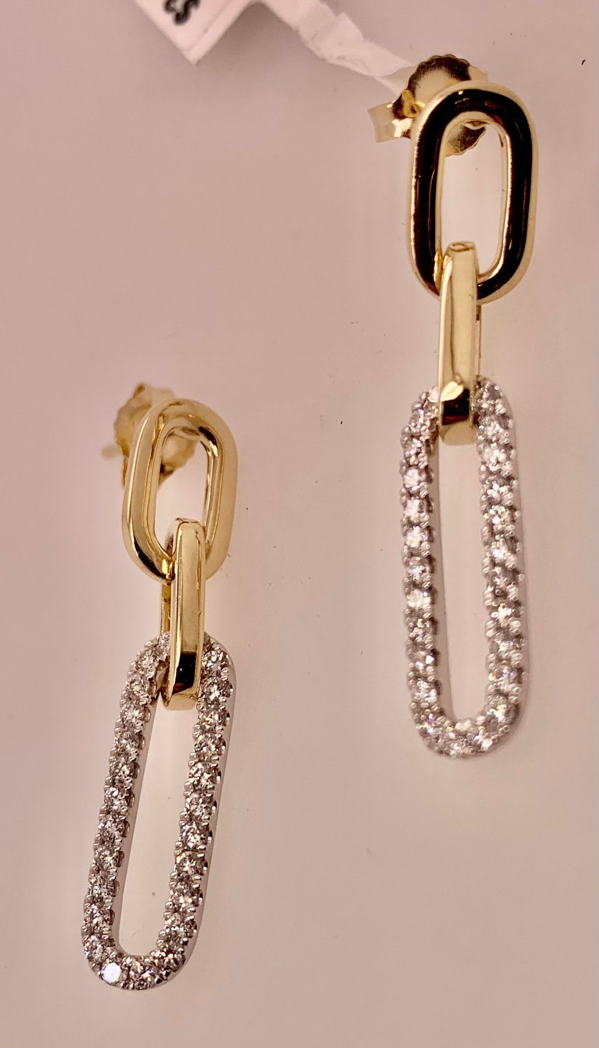 14K Diamond Earrings