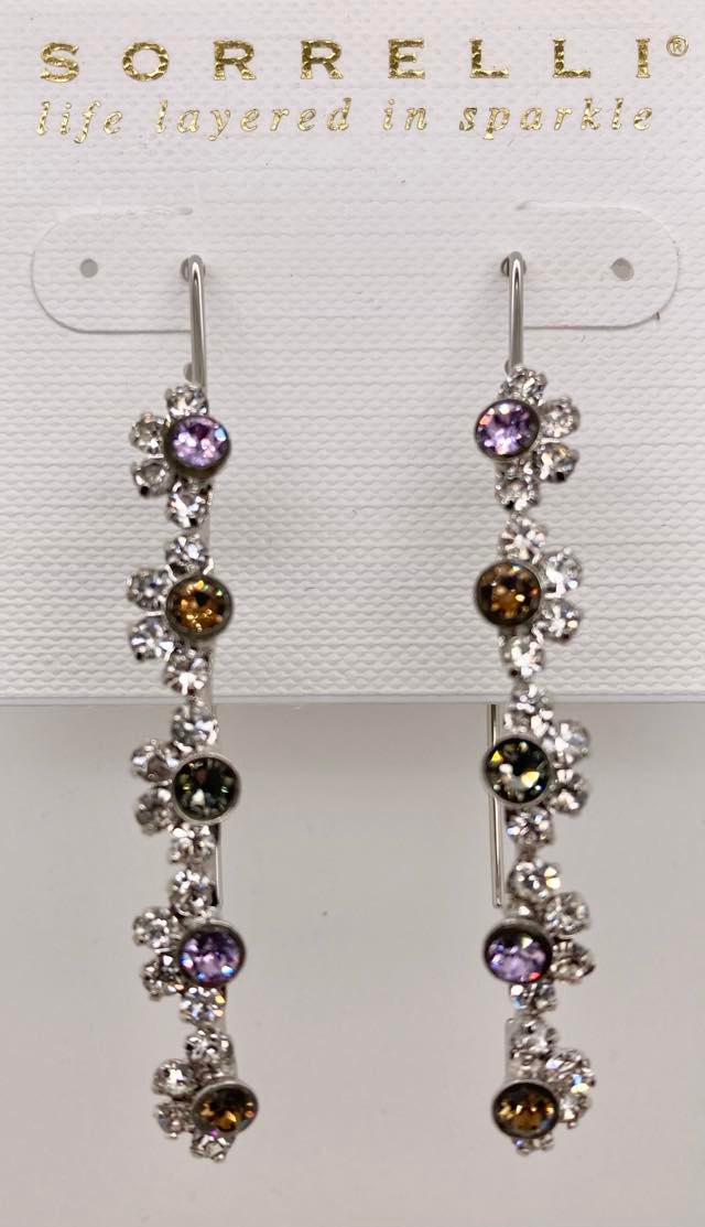 Floral Dangle Earring