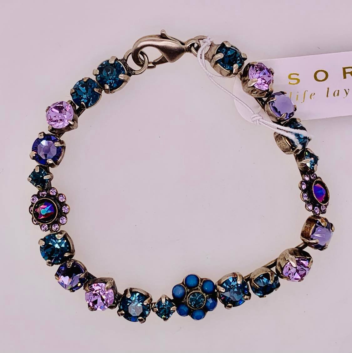 Sorrelli Classic Floral Tennis Bracelet