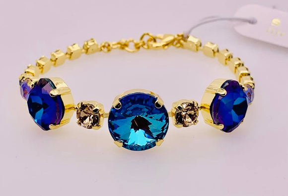 Half Circle Tennis Bracelet