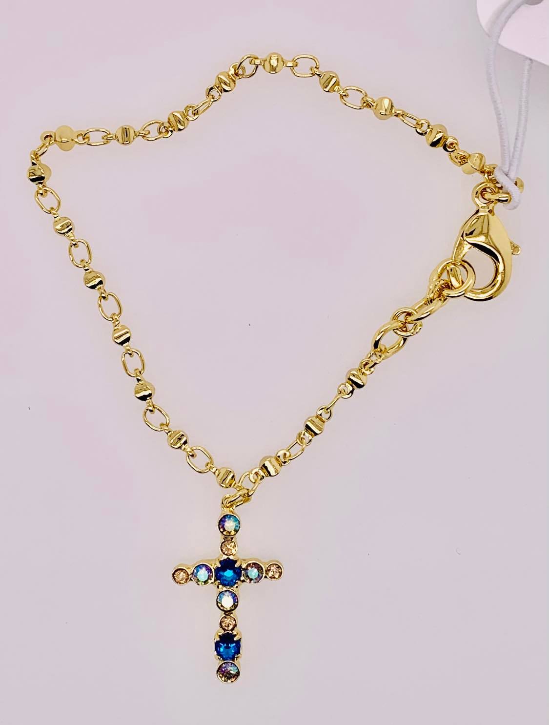 Miley Cross Charm Bracelet