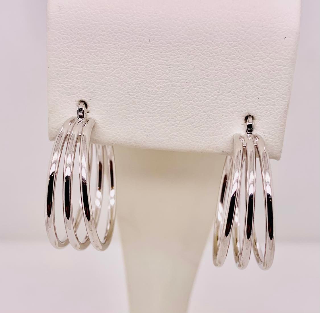 Sterling Silver Hoop Earrings