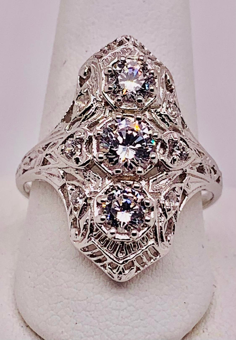 Sterling Silver CZ Ring