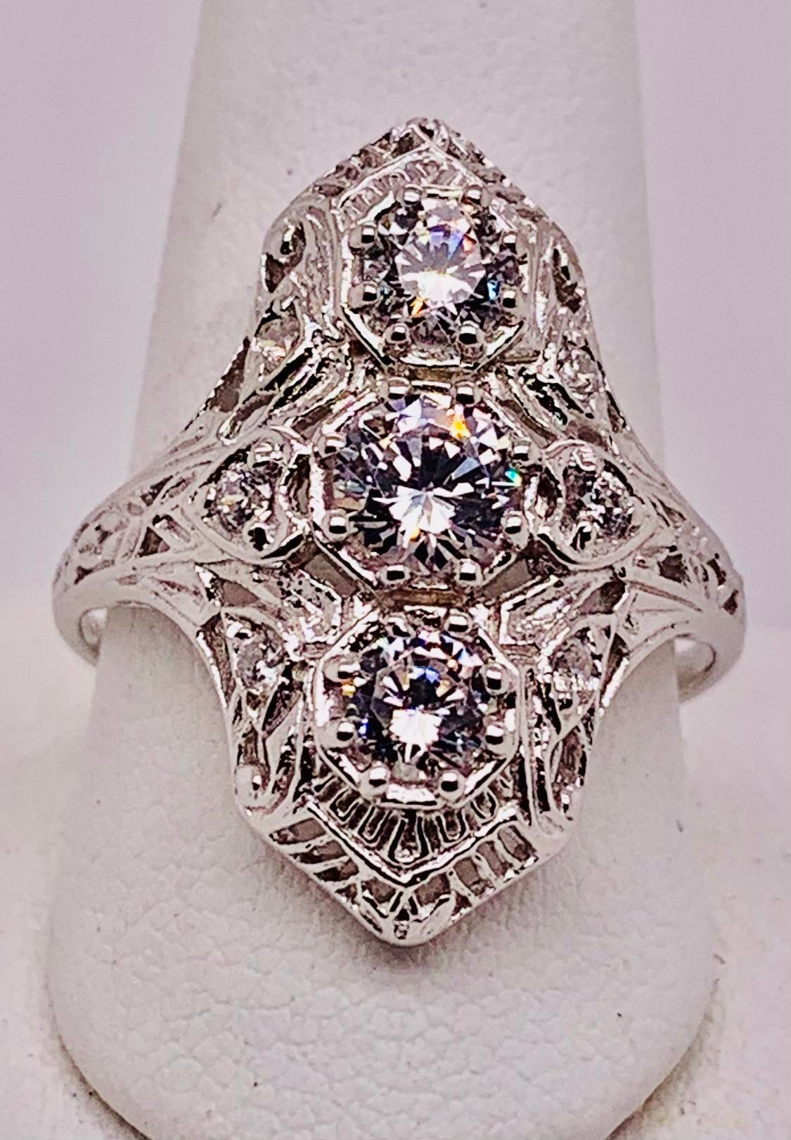 Sterling Silver CZ Ring