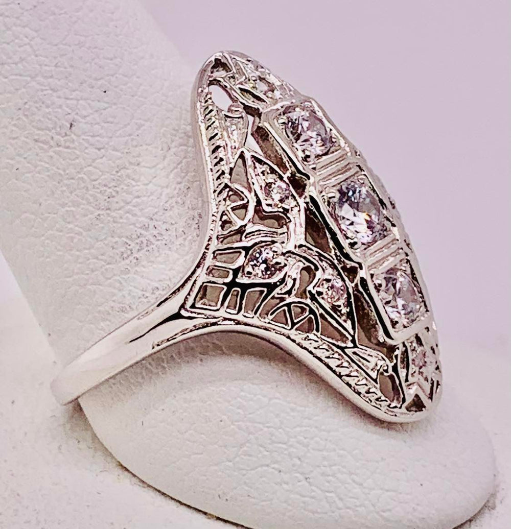 Sterling Silver CZ Ring