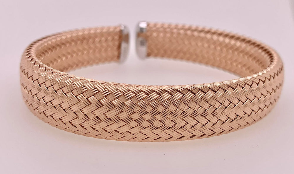 Two Tone Cuff Bracelet